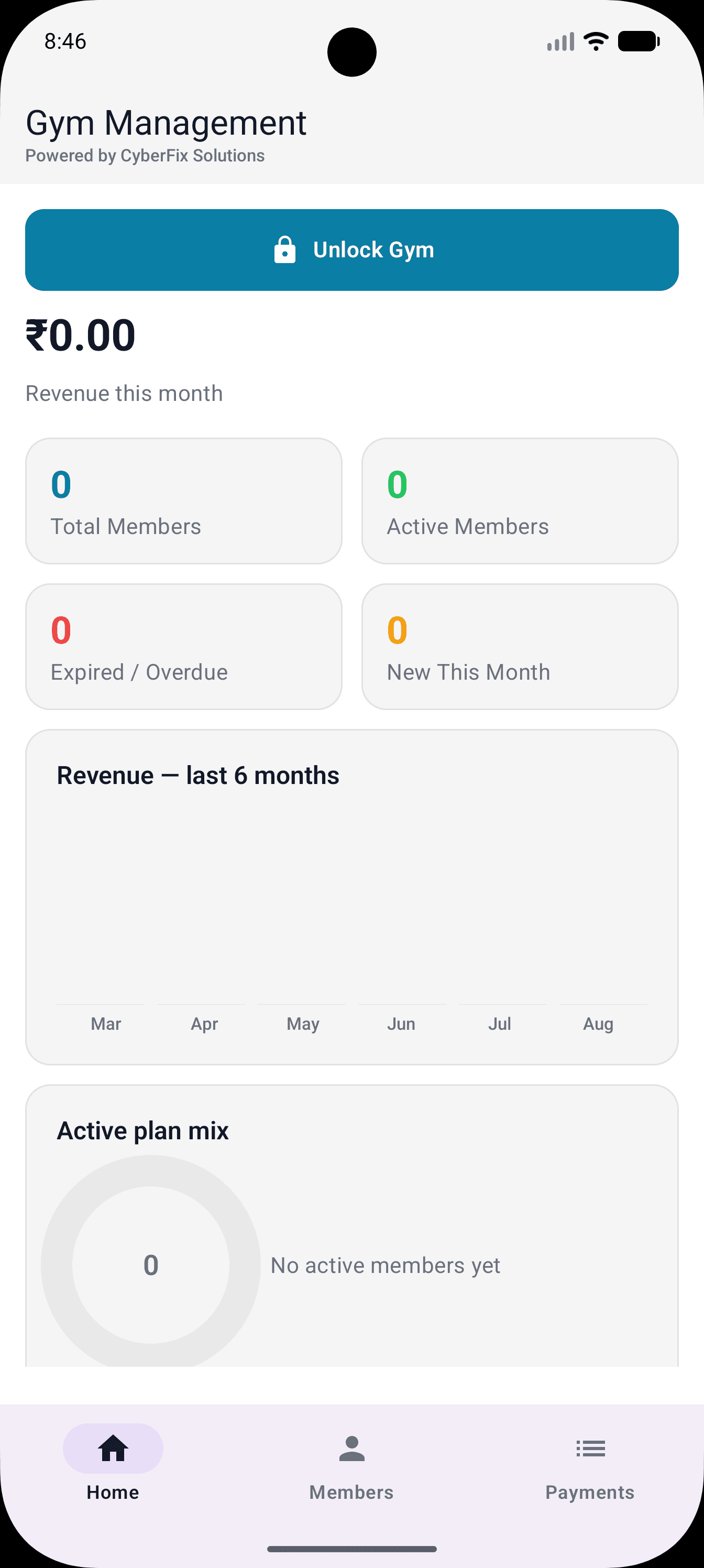 Gym Manager screenshot