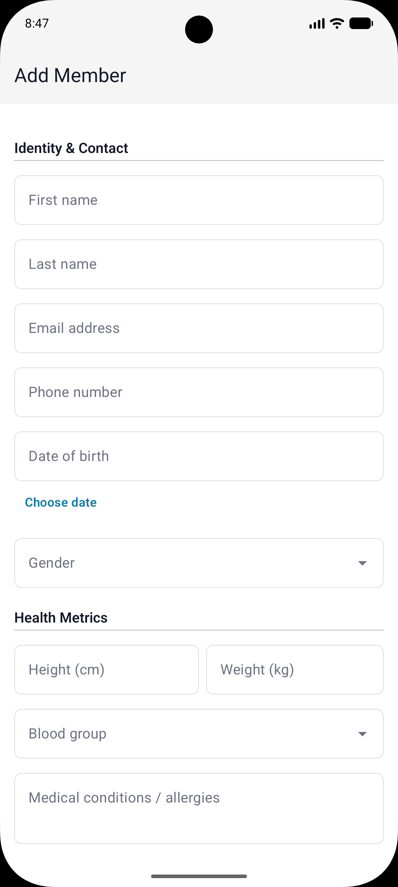 Gym Manager screenshot